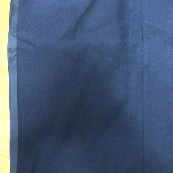 W by Worth Navy Pencil Skirt with Tuxedo Stripe - Picture 2 of 4